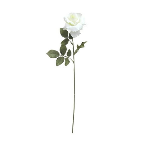 Teters Rose Floral Silk Open Stem