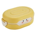 thumbnail image 4 of Bento Lunch Box under $5! Xqxayjr Cute Lunch Box for Teens,Portable Bento Box,3 Compartment Food Container,Leak Proof Lunch Box,Microwave Safe Food Container,Light Food Storage,High Temperature, 4 of 9