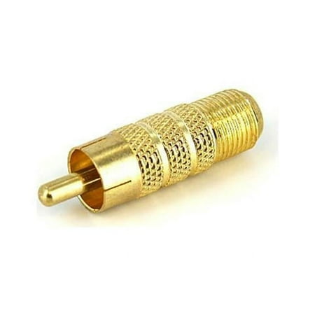Rca To F Type Coaxial Adapter M/F price history on PriceWatchPro