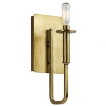 Kichler Canada 45294NB Alden 11.5" One Light Wall Sconce in Natural Brass
