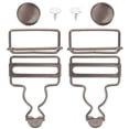 thumbnail image 1 of Miangastore 1 Set of Overall Clips Replacement DIY Overalls Dungaree Belt Fasteners - Buckles, 1 of 8