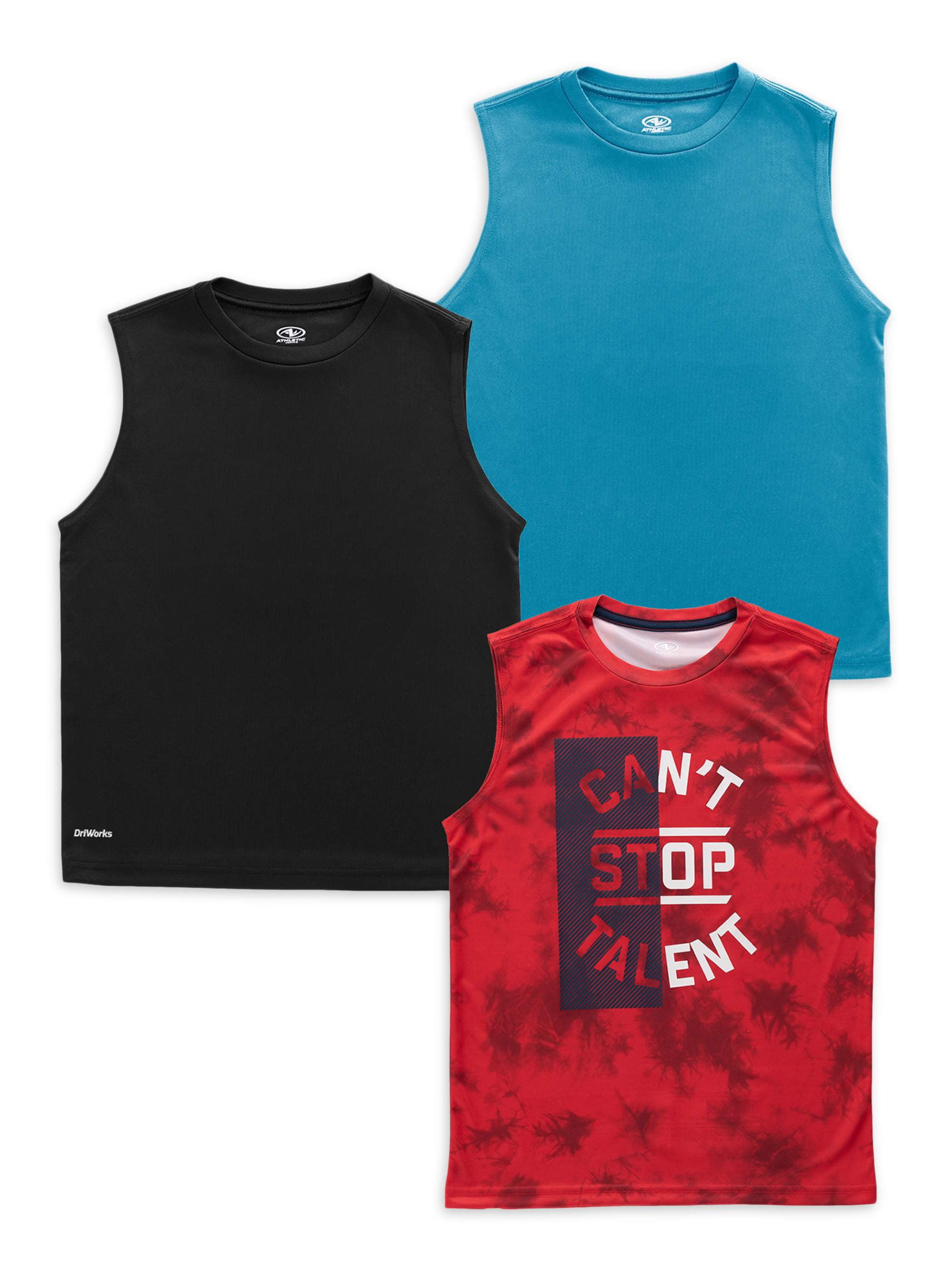 athletic works sleeveless shirts