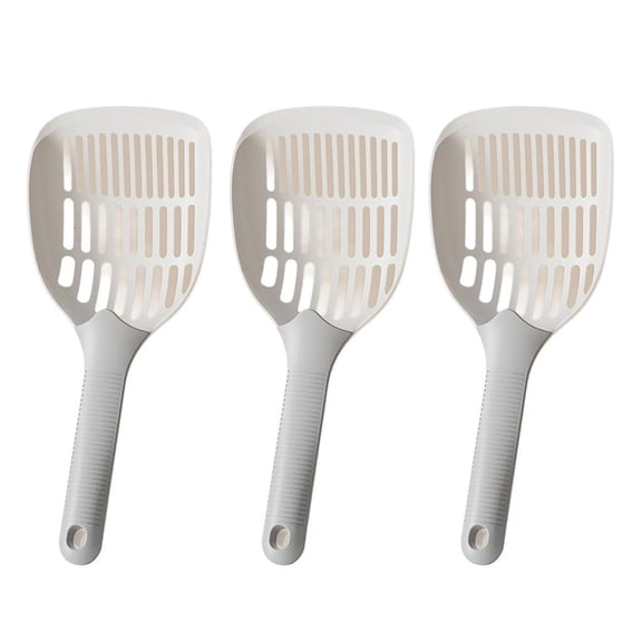 YongCo 3lots Kittens Toilet Tool Reptiles Sand Substrates Shovel Stool Fine Sifter for Easy Litter Separation