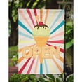 thumbnail image 3 of Ice Cream shop or stand Open Garden Flag, 3 of 3