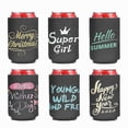 thumbnail image 3 of Can Coolers, Pack of 12 Neoprene Beer Coolers for Weddings Birthday Party, 3 of 4