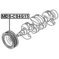 thumbnail image 2 of Febest CRANKSHAFT PULLEY 4G13/4G15 # MDS-CS4G15 OEM MR994676, 2 of 2