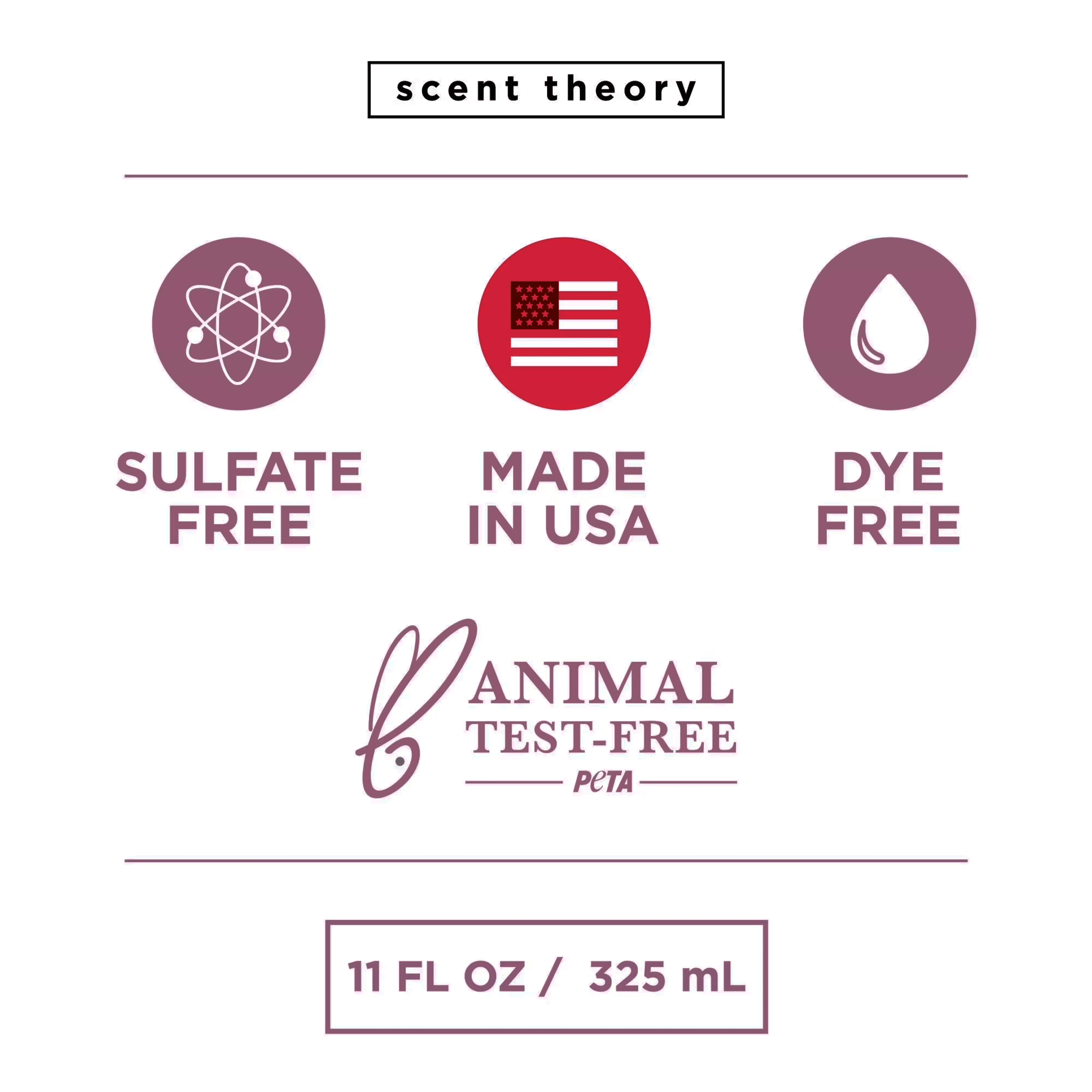 Scent Theory Foaming Hand Soap, Cherry Chai, 11 fl oz