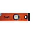 thumbnail image 5 of Klein Tools 935L 3-Vial 24 in. Bubble Level - High Visibility, Orange, 5 of 12