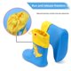 thumbnail image 2 of Nuevas Botas de lluvia impermeables de dinosaurio de dibujos animados para bebé, zapatos rellenos de algodón para niños y niñas, calzado para guardería, 2 of 5