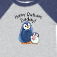thumbnail image 4 of Inktastic Happy Birthday, Daddy Cute Penguins Boys or Girls Baby Bodysuit, 4 of 5