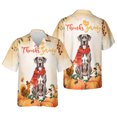 thumbnail image 3 of Happy Thanksgiving Great Dane with Turkey Pumpkins Autumn Vibes Hawaiian Shirt Breathable Summer Unisex Merch Danes Dog Lover Gifts - 12018, 3 of 6