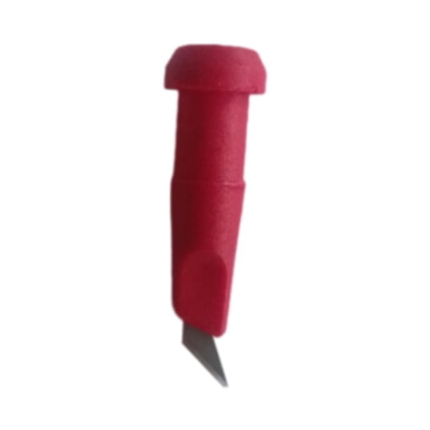 Punta de bastón Alpenstock, accesorio para bastón de trekking, punta para bastón de montañismo Rojo
