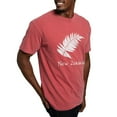 thumbnail image 4 of CafePress - New Zealand Leaves Women's Dark T Shirt - Mens Comfort Colors Shirt, 4 of 5