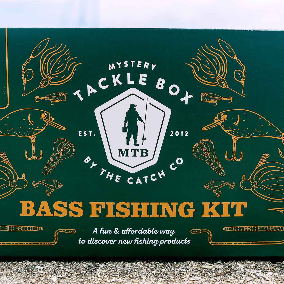 Mystery Tackle Box Fishing Kit Walleye 