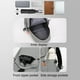 thumbnail image 5 of Bolso deportivo de cintura para hombre - Bolsa de cangurera cruzada de gran capacidad con 3 modos de transporte, correa de hombro, base engrosada, 5 of 9