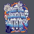 thumbnail image 2 of Mens Star Wars May The 4th Be With You T Shirt, 2 of 3