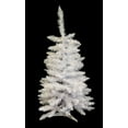 thumbnail image 1 of 3.5' White Sparkle Spruce Artificial Christmas Tree - Unlit, 1 of 7