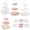 10Pack, variant on YMWVH 10-Piece Cake Stand Set - 4 Three-Tier Cupcake Stands & 6 Dessert Platters (White) for Birthdays & Parties