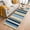 Blue, variant on 2'x6' Rug Runners for Hallways Kitchen, Blue Yellow Striped Non Slip Entryway Beside Floor Carpet Runner, Farmhouse Stripes Vintage Washable Laundry Room Bedroom Throw Rugs Mat for Family Pet