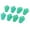 Green, variant on TISHITA 4 Pairs Silicone Earplug Airplane Travel Noise Cancelling Ear Plugs Green