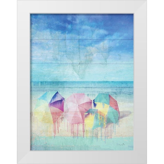 Sophie 6 19x24 White Modern Wood Framed Museum Art Print Titled - Sunbrellas