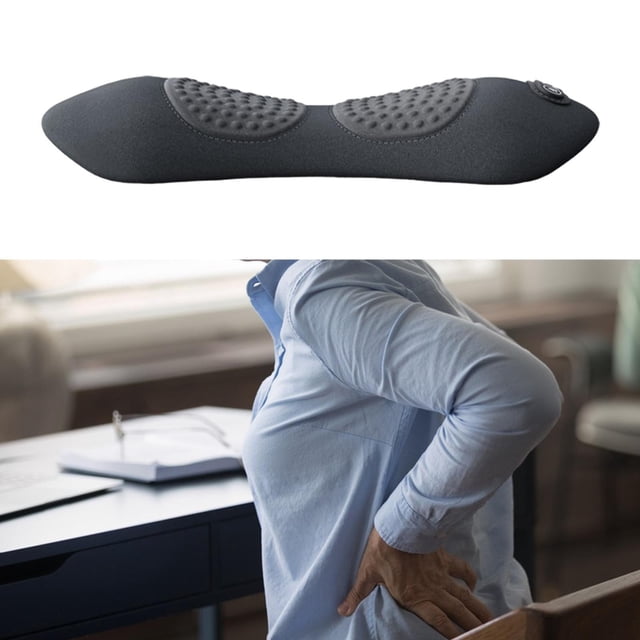Almohada de cintura con calefacción, ador, soporte de cintura, almohadilla protectora de cintura, cómoda almohada de soporte lumbar, almohadilla