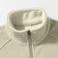 thumbnail image 7 of Men's Color Block Sweatshirt Stand Collar Tops Long Sleeve Thermal Pullover Sweater Blouses Casual Warm Sweat Shirt Athletic Stretch Gym Clothes Trendy 2025 Fall Winter Blouses, 7 of 7