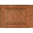 thumbnail image 1 of Ahgly Company Indoor Rectangle Southwestern Orange Country Area Rugs, 5' x 7', 1 of 1