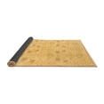 thumbnail image 2 of Ahgly Company Indoor Square Abstract Brown Modern Area Rugs, 5' Square, 2 of 4