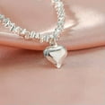 thumbnail image 6 of GKNET 925 Sliver Plated Sparkling Cross Bilayer Anklet Bracelet Foot Chain Unisex Gift-Chain Anklet#7, 6 of 8