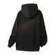 thumbnail image 4 of Dolkfu Sudadera con capucha para hombres de talla grande, sudadera baggy con bordado en los bordes, ropa de calle para hombres M, 4 of 4