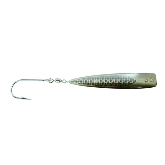 Hot Spot A4-083 BKPR Apex Trolling Lure 4", 4/0 Siwash Hook, , Black Pearl, Deadly for Walleye, Lakers