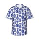 thumbnail image 1 of Fotbe Blue Vases Camisa Hawaiana para Hombre Unisex – Camisa Casual de Verano con Botones de Manga Corta de Algodón y Lino,Small, 1 of 7