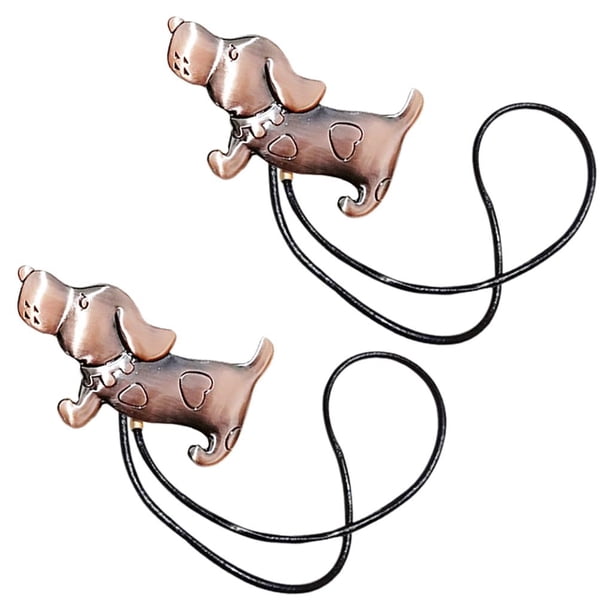 Abrazaderas magnéticas para cortinas, clips de hebilla, abrazaderas para decoración del hogar Cobre