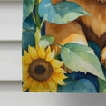 thumbnail image 6 of Chow Chow in Sunflowers House Flag 28 in x 40 in, 6 of 7