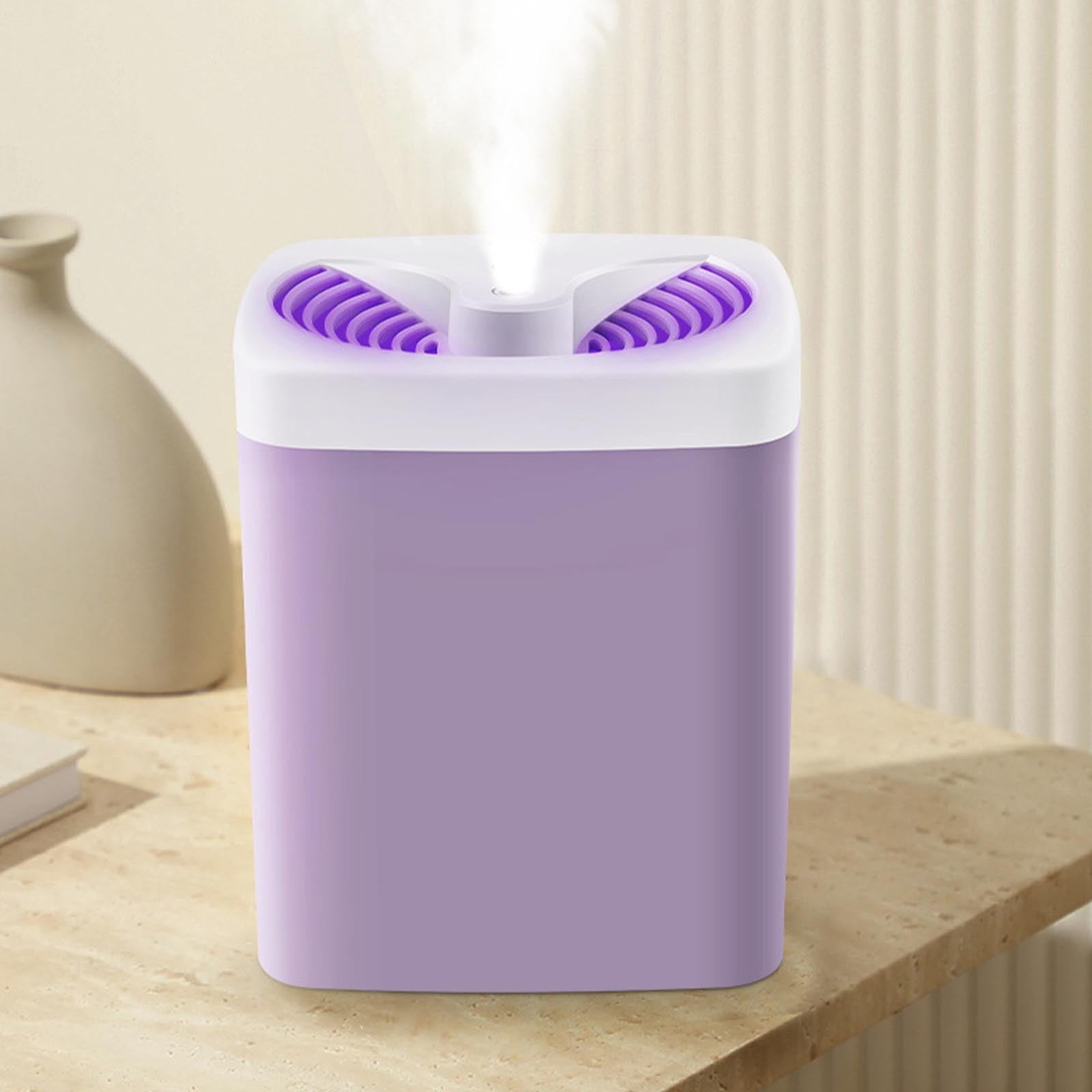 Cool Mist Humidifier 3L Large Capacity Air Humidifier, Quiet USB Humidifier with 3 Mist Modes LED Night Light, Auto Shut Off Humidifier for Bedroom Baby Room Office Home Use