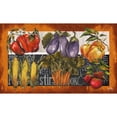 thumbnail image 3 of Medley, Elizabeth 14x10 Black Modern Framed Museum Art Print Titled - Vegetables Farm Fresh, 3 of 5