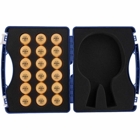 Joola Table Tennis Tour Case With 3 Star Competition Balls 18ct