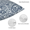 thumbnail image 3 of Honeii Paisley4 Print Throw Pillow, Square Decorative Pillow Forms Soft Fluffy Plump Pillow Decorative Pillow Inserts,Couch Pillows-16"x16", 3 of 7