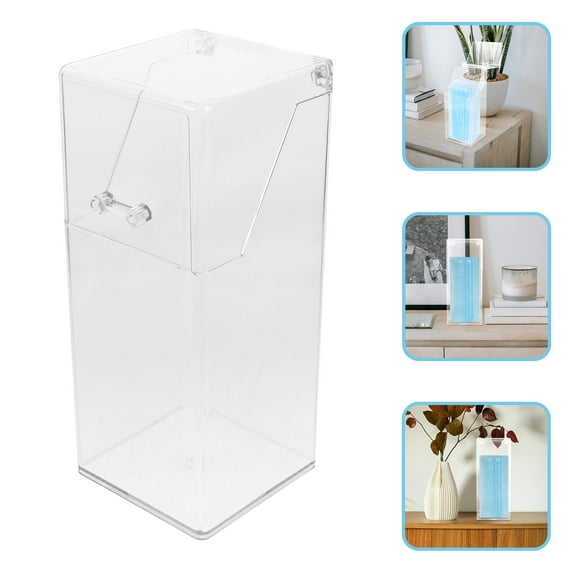 FOLOYORI Glove Dispenser Plastic For Laboratory Staff Storage 1Set 8.3X3.5X3.5In