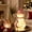 Style - B, variant on Ywbawe Light Up Resin Snowman Christmas Ornament Night Light Tabletop Figurine for Holiday Decor