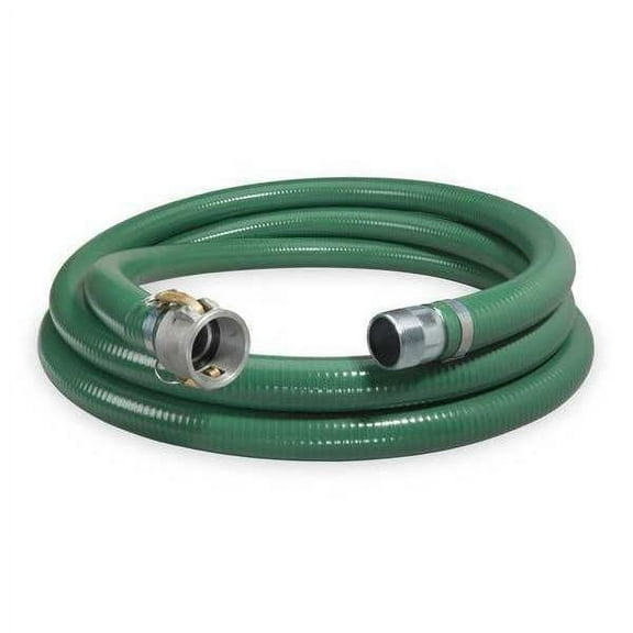 Continental Water Hose,2" ID x 10 ft.,Green SP200-10CN-G