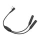thumbnail image 5 of Adaptador de Radio Walkie Talkie con puerto K de 2 pines macho a U 174/U, Cable de extensión, adaptador de auriculares de repuesto para Baofeng, 5 of 5