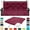 Wine Red, variant on Replacement Cushions for Swing, Waterproof Porch Swing Cushion, 2-3 Seat Outdoor Bench Cushion with Backrest for Patio Furniture Garden Porch Loveseat Glider Pad (Wine Red 70*40in)