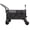 Black+ Gray2, variant on Pioneer & Pine Multi-Functional Push-Pull Folding Wagon Cart with Rotating Handle & 360° All-Terrain Wheels –