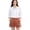 07# Ginger, variant on HKYNLAG Cotton Linen Shorts for Women High Waisted Dressy Casual Summer Elastic Waist Comfy Stretch Twill Shorts with Pocket Ginger 2XL