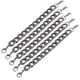 thumbnail image 4 of 5 uds cadena de hierro Metal hebilla de doble cabeza DIY funda de teléfono móvil accesorios de bolso hechos a mano (negro), 4 of 8