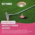 thumbnail image 2 of K9King Magnetic Golf Ball Marker Set with Hat Clip – 2-Piece Golf Accessories for Men and Women (Pink), 2 of 7