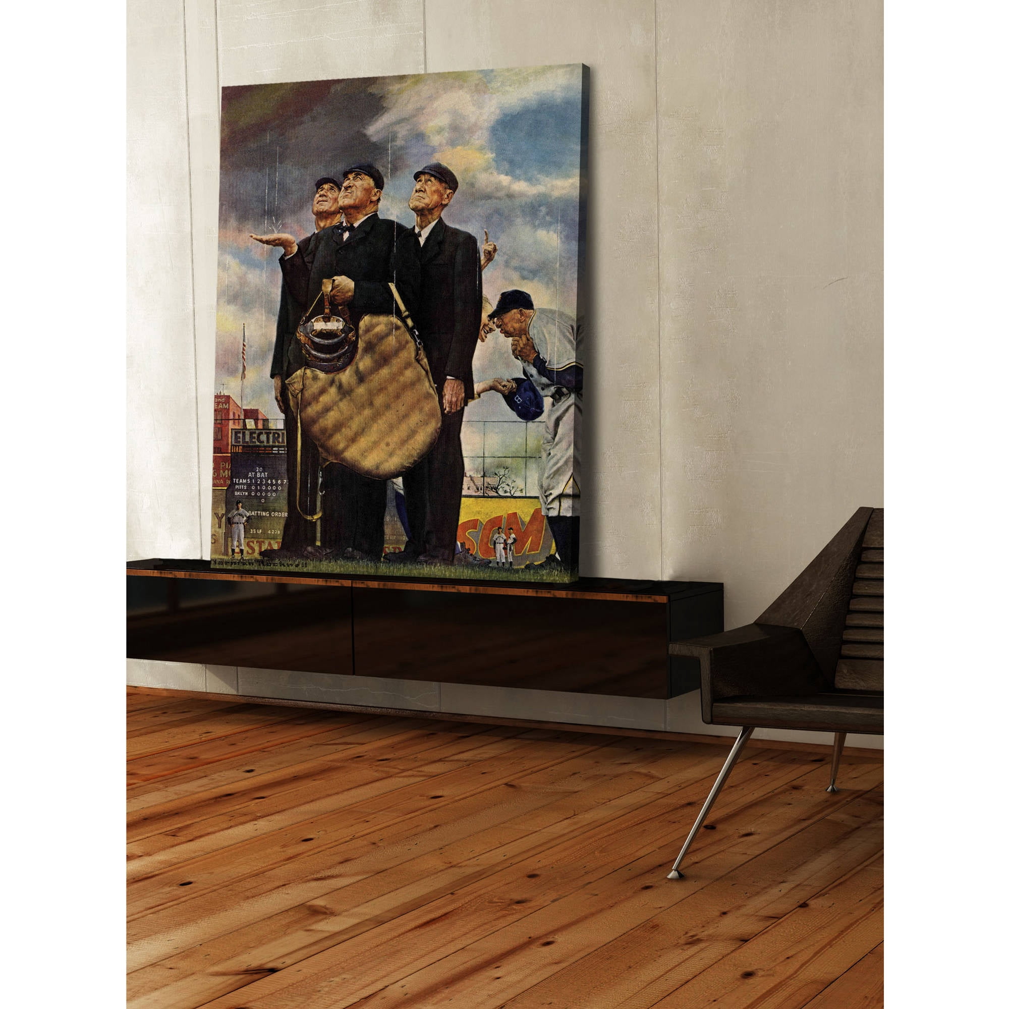 Marmont Hill Bottom of the Sixth by Norman Rockwell Painting Print on Canvas