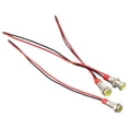 thumbnail image 3 of 4X Universal Motorcycle Mini Signal Rear Tail License Plate Amber LED Light Bulb, 3 of 7